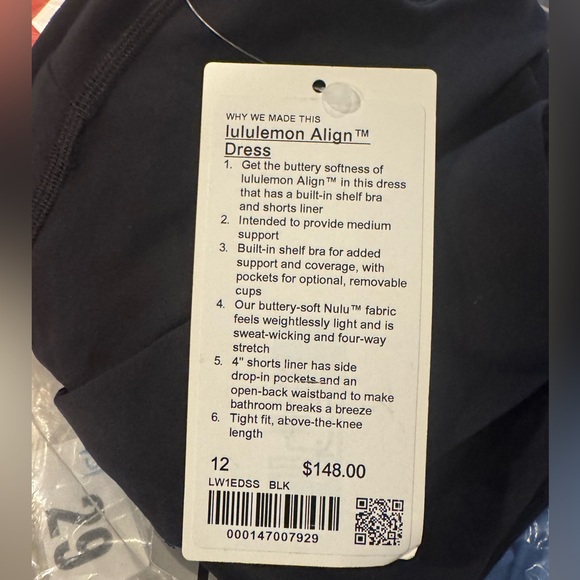 Lululemon Athletica Black Align NWT - Picture 5 of 5